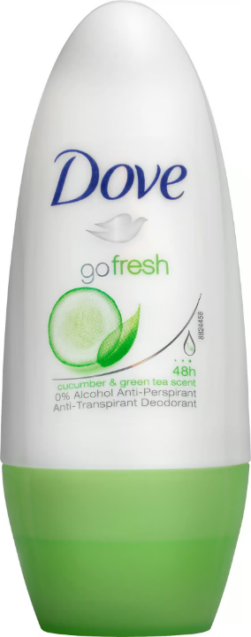 Dove Go 新鲜黄瓜绿茶滚珠 50 毫升