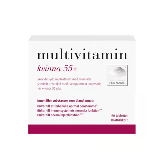 Multivitamin Woman 55+ 90 tablets