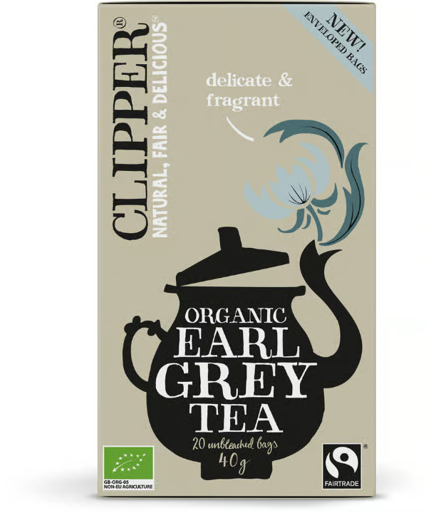 Clipper Earl Gray Tea 20 tea bags | Apohem