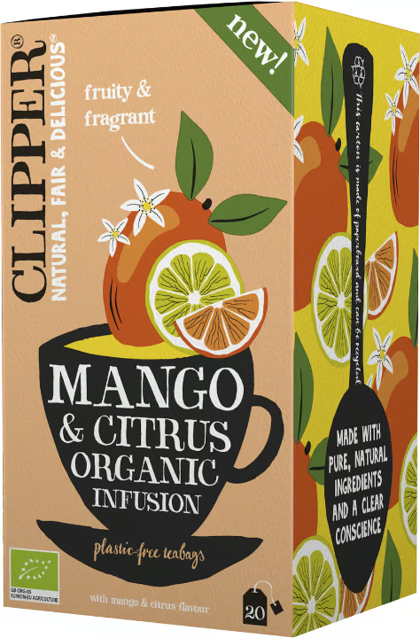 Clipper Mango & Citrus Organic Infusion 20 Tea Bags