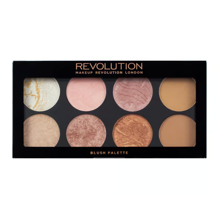 Makeup Makeup Revolution Ultra Blush Palette Golden Suga