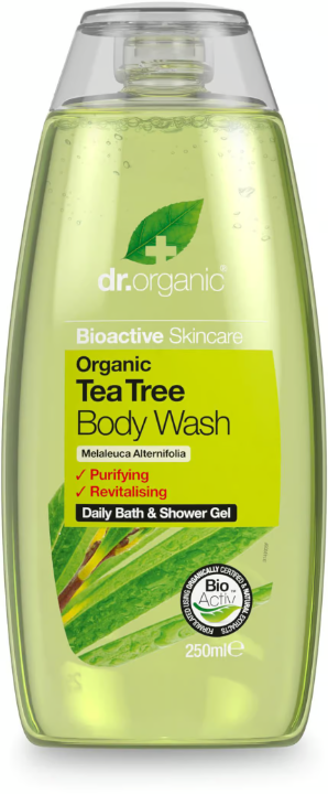 Dr Organic Tea Tree Body Wash 250 ml