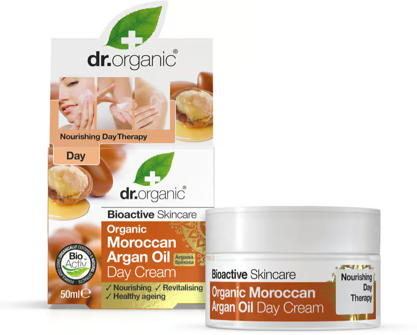 Dr Organic 摩洛哥坚果油日霜 50 毫升