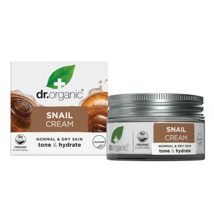 Dr Organic Snail Gel Cream Normal & Dry Skin 50 ml