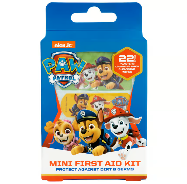 Jellyworks Paw Patrol Plasters Mini First Aid Kit