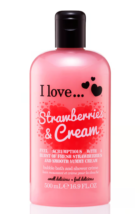 I Love Originals Bath & Shower Crème Strawberries & Crea