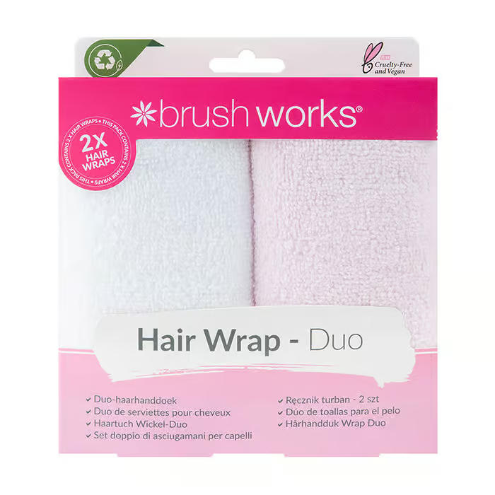 brushworks Hair Towels 2 pcs
