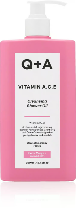 Q+A Vitamin ACE Shower Oil 250ml