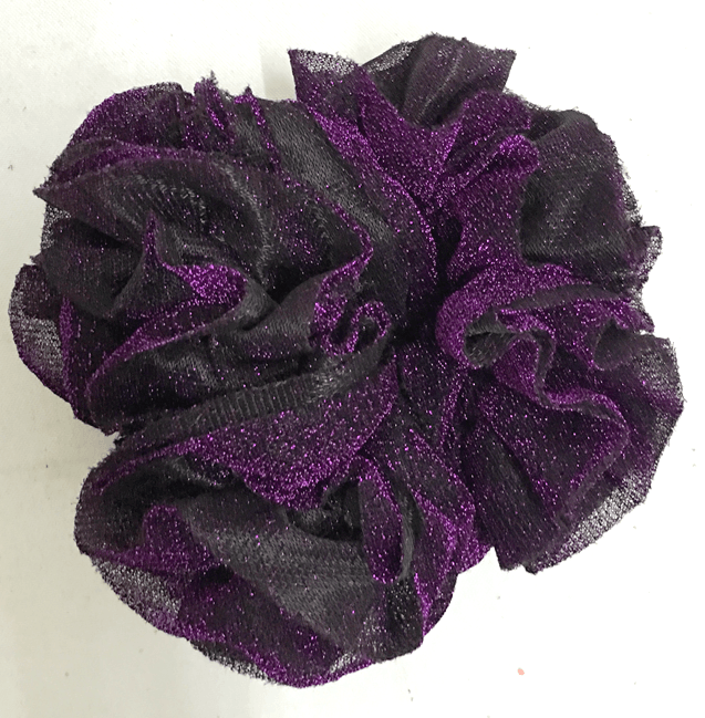 Khaleeji Volumizer Scrunchie Large Maxi Flower Hair Tie Bun Scarf - Arabian Shopping Zone