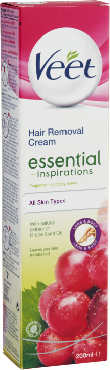 Essential Inspirations Hair Removal Cream Legs & Body 20