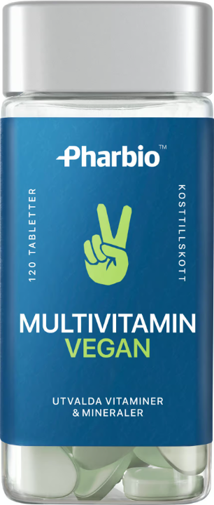 Pharbio Multivitamin Vegan 120 tablets