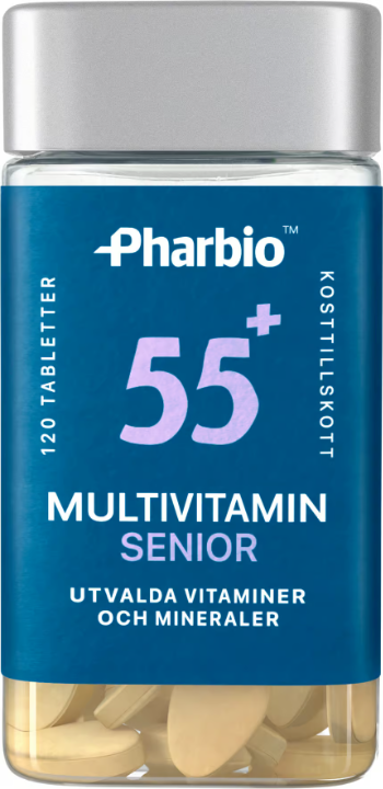 Pharbio Multivitamin Senior 55+ 120 tablets