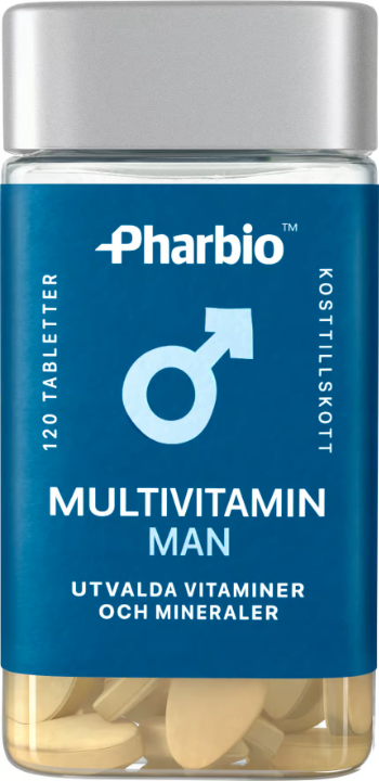 Pharbio Multivitamin Man 120 tablets