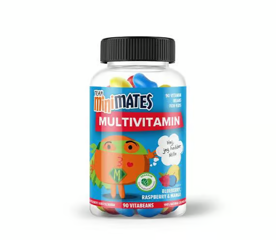 Team MiniMates Multivitamin Blueberry, Raspberry & Mango