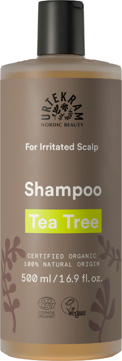 Urtekram Beauty Tea Tree Shampoo Irritated Scalp 500 ml