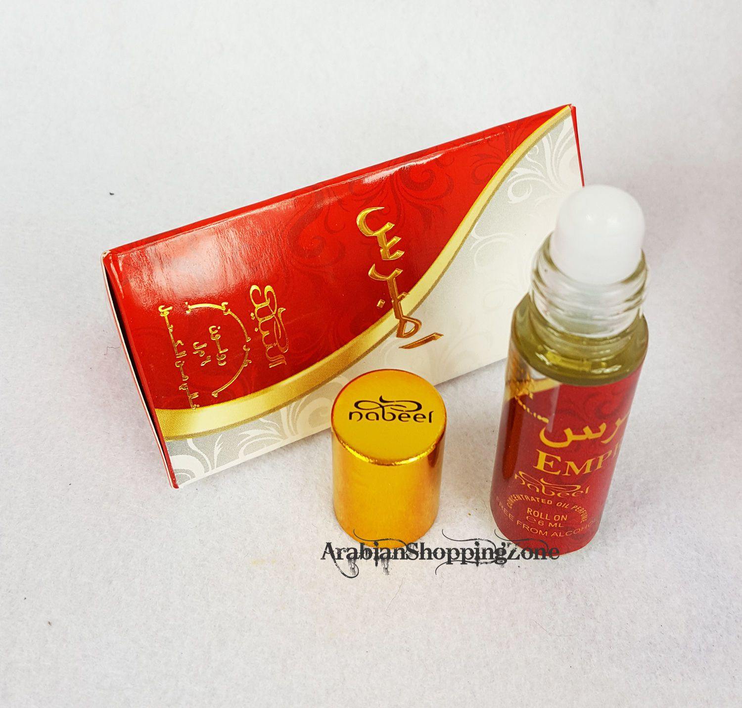 Concentrated Nabeel Perfume Oil Attar Parfüm Parfum  Musk/OUD Roll-on 6ML - Arabian Shopping Zone