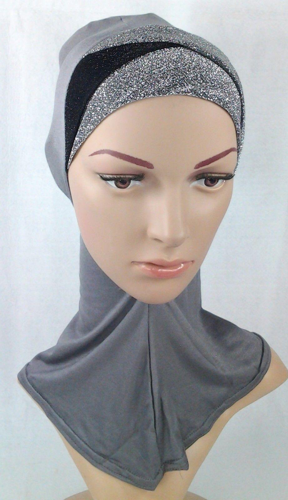 Cotton New Crossover Muslim Inner Caps Islamic Underscarf Ninja Hijab Hair Loss - Arabian Shopping Zone