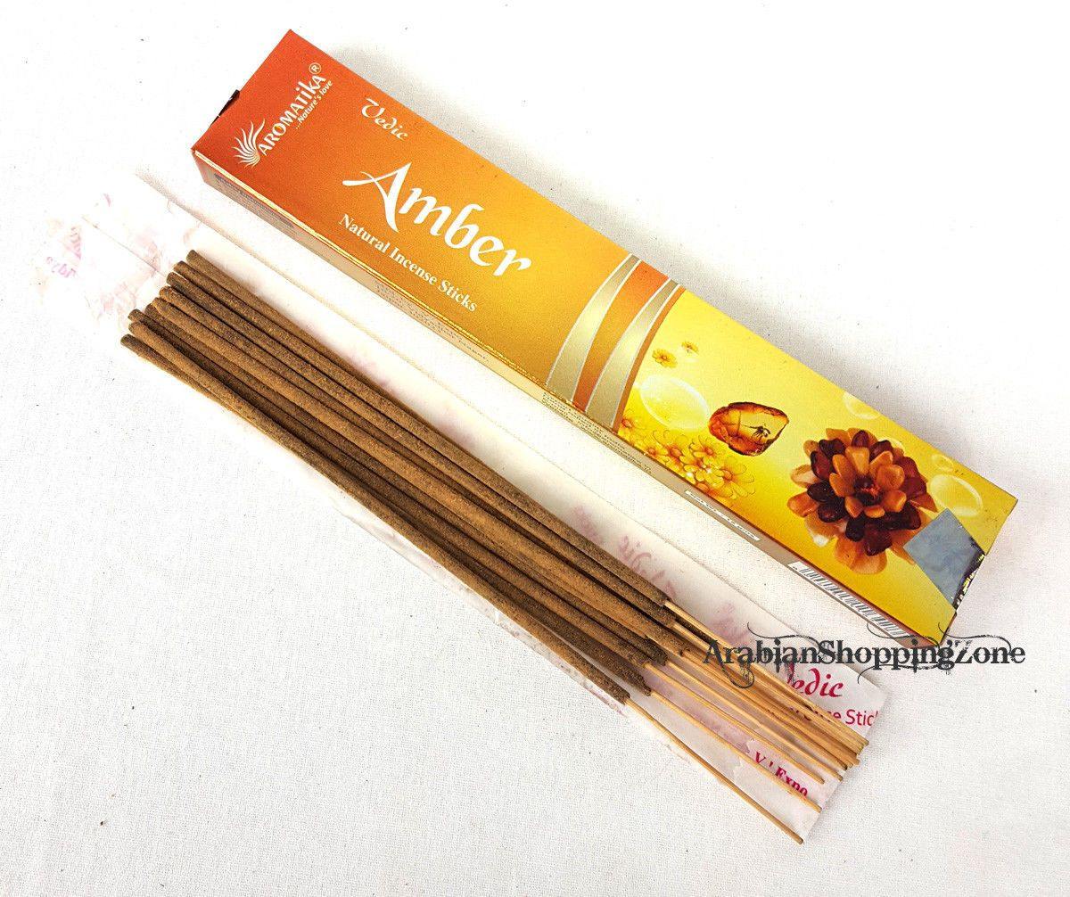 Vedic Aromatika Natural Incense Sticks 8" - 12 sticks  Encens - Arabian Shopping Zone