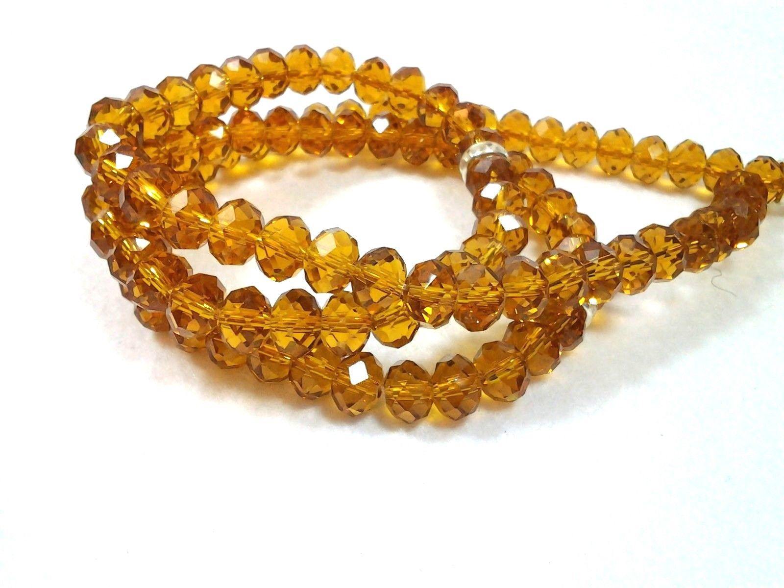 8mm Crystal Muslim Prayer Beads 99  Masbaha - Arabian Shopping Zone