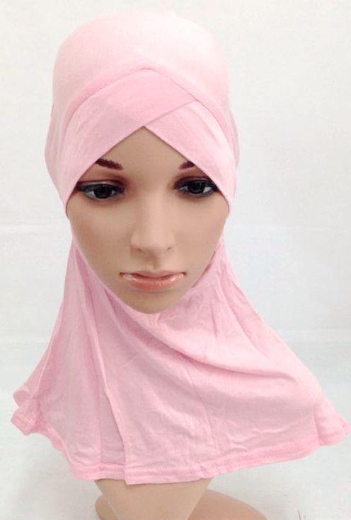 V-Shape Modal Cotton Muslim Women Inner Hijab Caps Islamic Underscarf - Arabian Shopping Zone