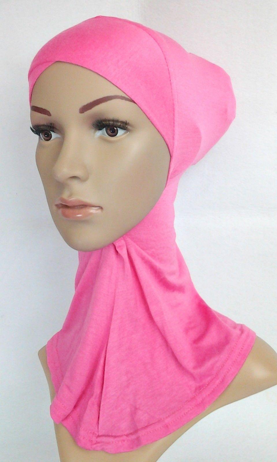 Fashion Cotton Muslim InnerHijab Cap NEW Cross-Forehead Islamic Underscarf/Hijab - Arabian Shopping Zone