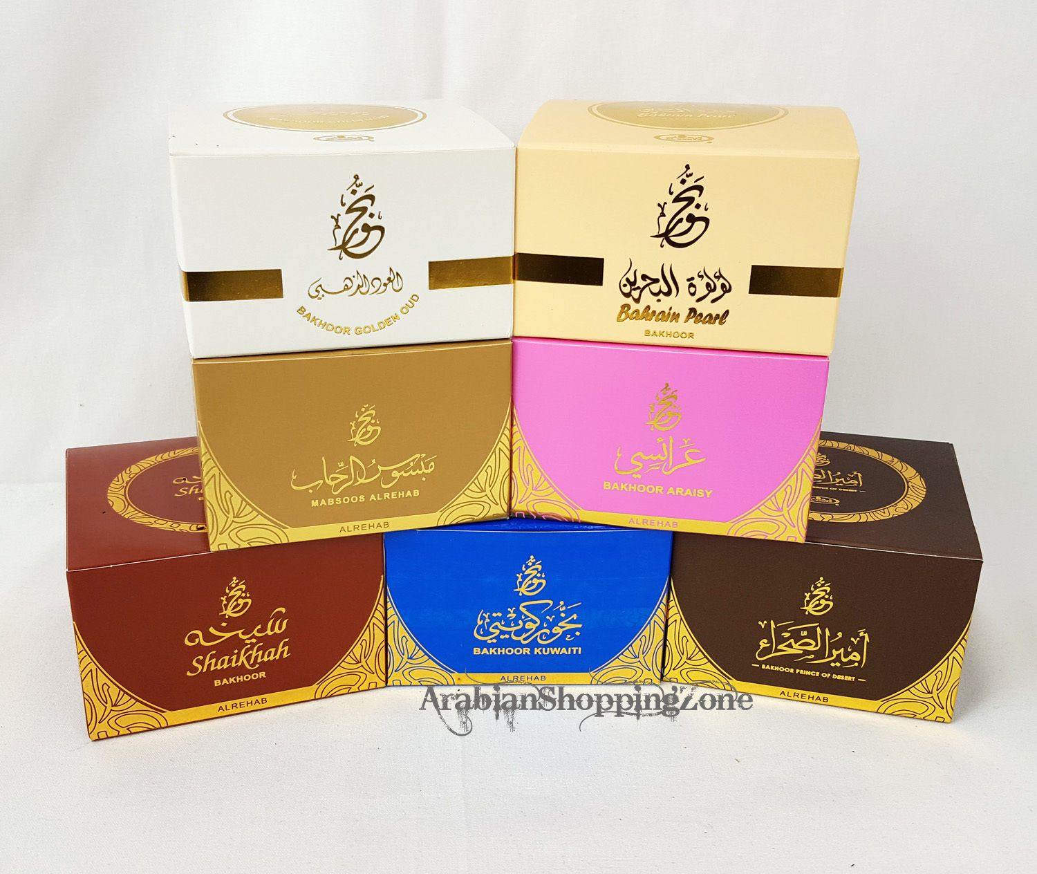 NEW AL Rehab Incense High Quality Bakhour BAKHOOR Weihrauch Encens 35g بخور - Arabian Shopping Zone