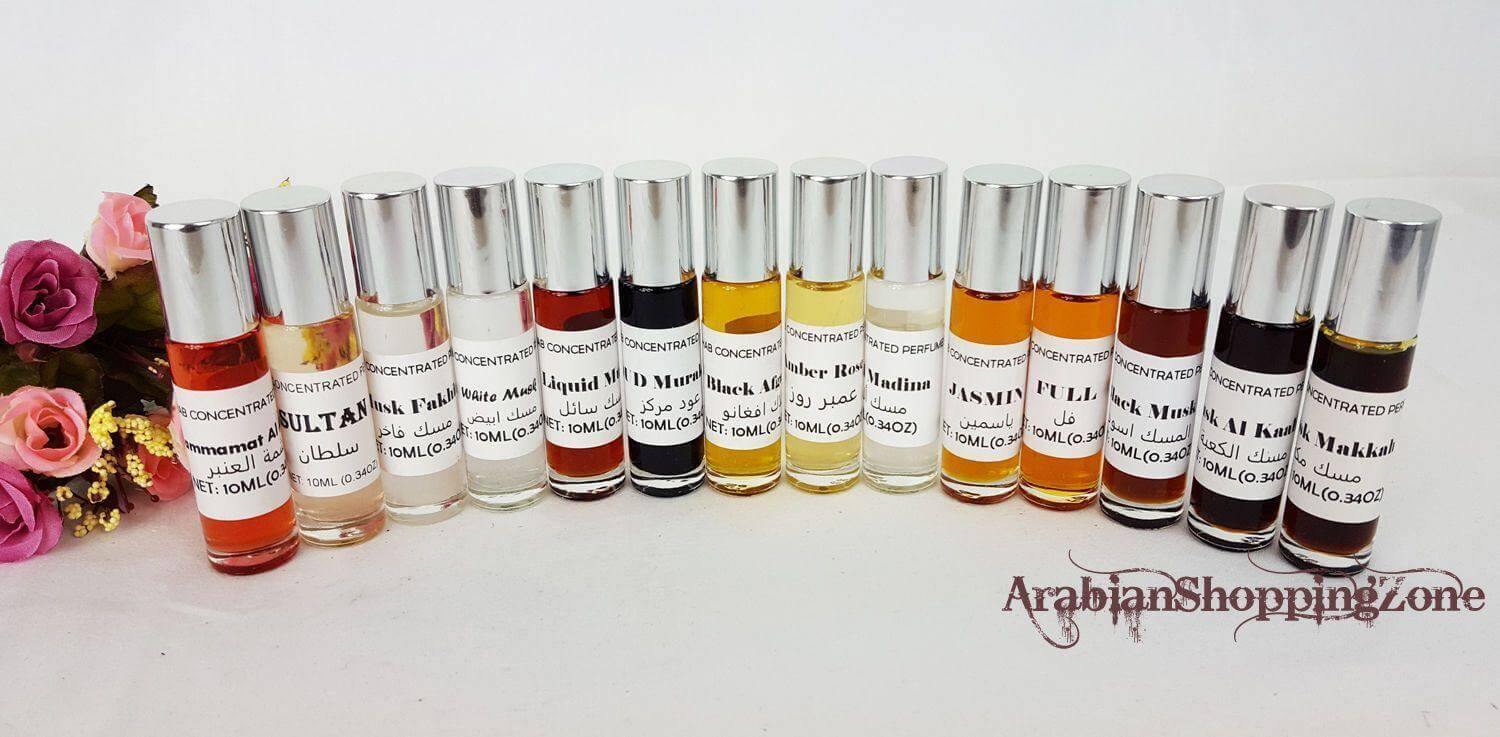 AL Rehab Perfumes Concentrated Perfume Oil Attar Musk/OUD 10ml - Islamic Shop