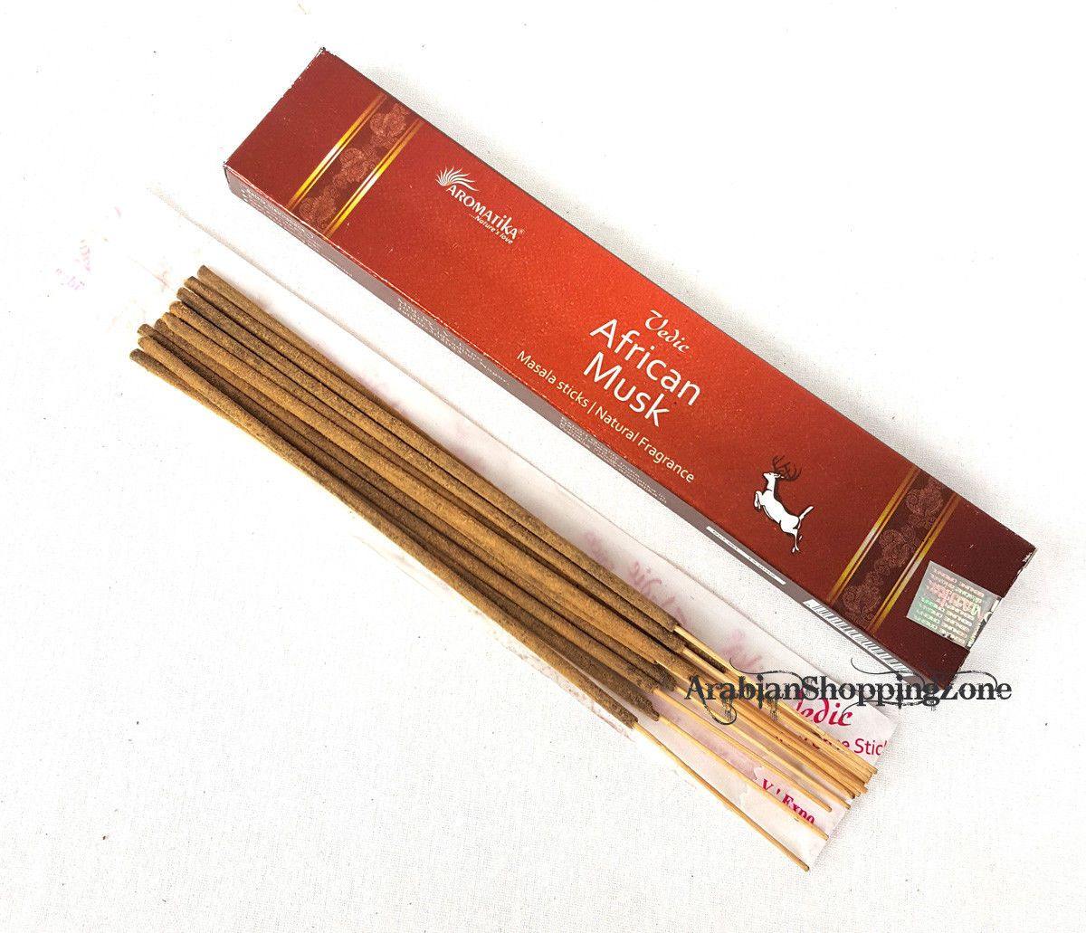 Vedic Aromatika Natural Incense Sticks 8" - 12 sticks  Encens - Arabian Shopping Zone