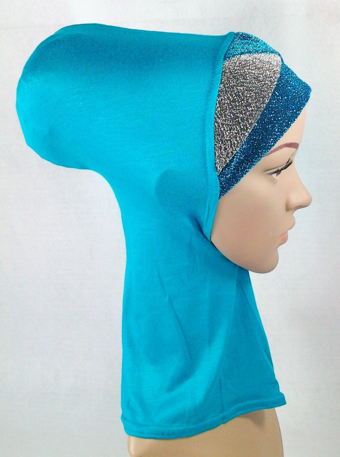 Cotton New Crossover Muslim Inner Caps Islamic Underscarf Ninja Hijab Hair Loss - Arabian Shopping Zone