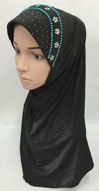 Summer LightWeight Lycra Slip-on Muslim Hijab Islamic Scarf Shawls - Arabian Shopping Zone