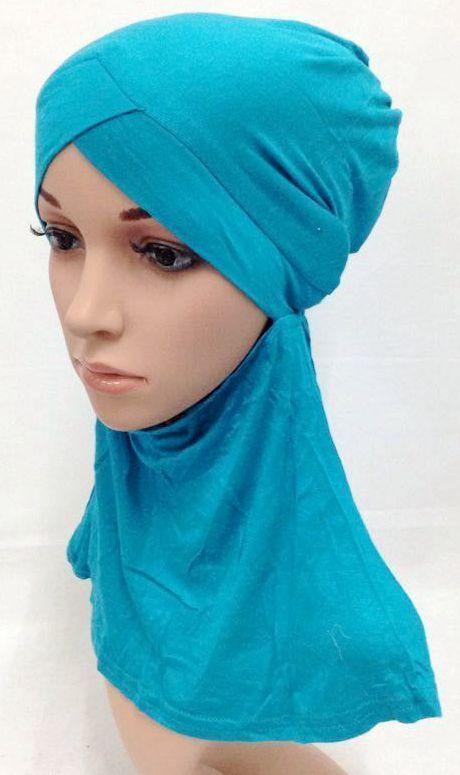 V-Shape Modal Cotton Muslim Women Inner Hijab Caps Islamic Underscarf - Arabian Shopping Zone