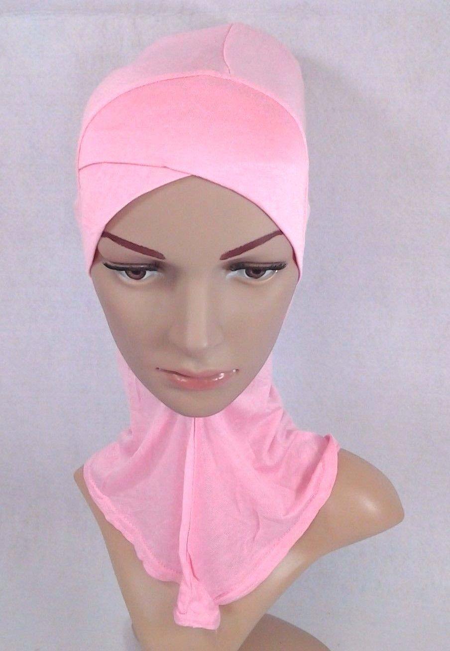 Fashion Cotton Muslim InnerHijab Cap NEW Cross-Forehead Islamic Underscarf/Hijab - Arabian Shopping Zone