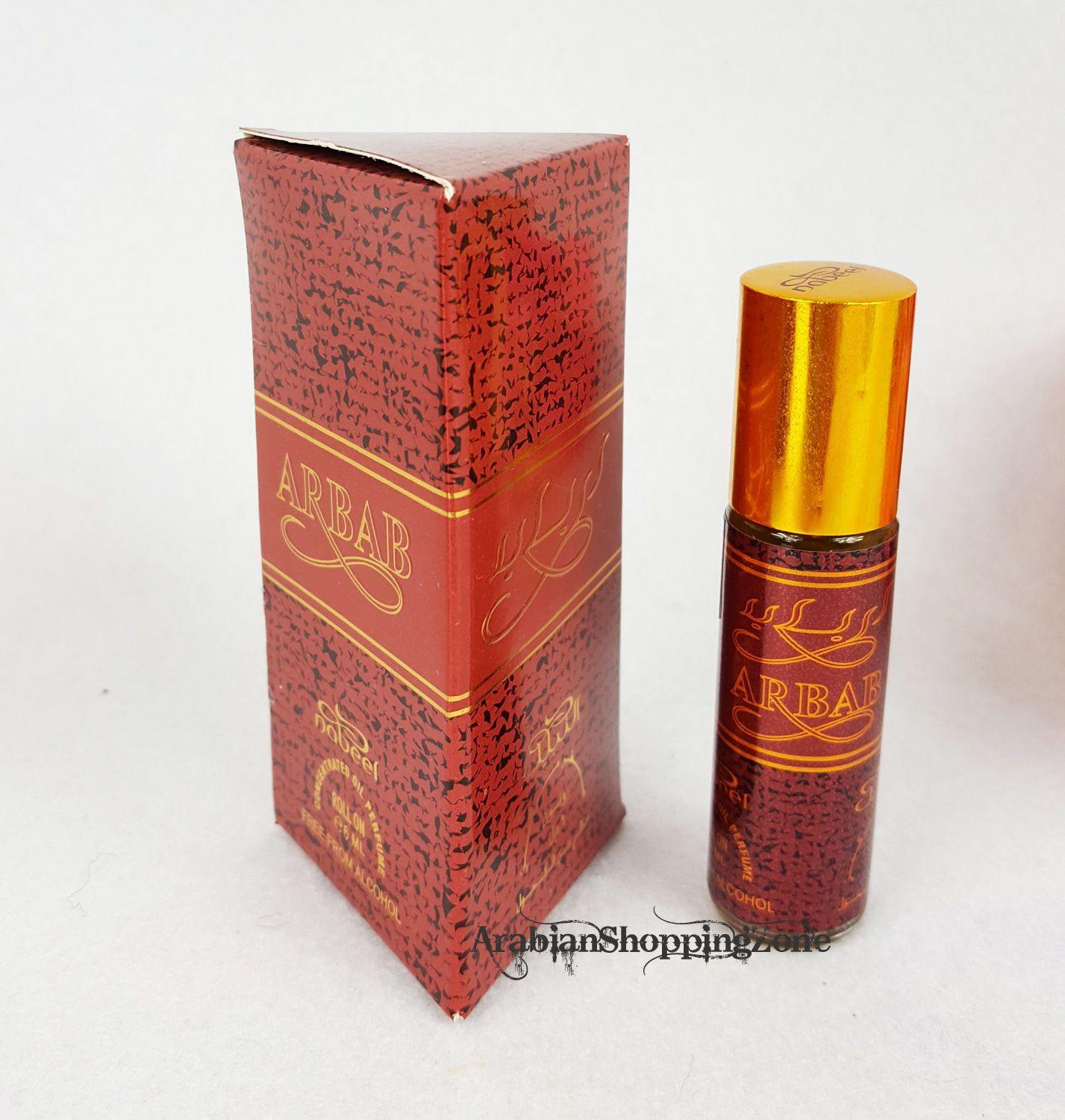 3 PCS Nabeel Perfume Oil Attar Musk/OUD Roll-on 6ML (3 Bottles) - Arabian Shopping Zone