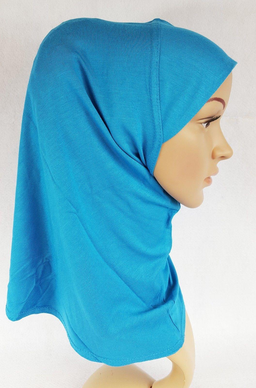 Premium Slip On Instant Egyptian Cotton Muslim Girls Hijab Shawls Wrap Headwear - Arabian Shopping Zone