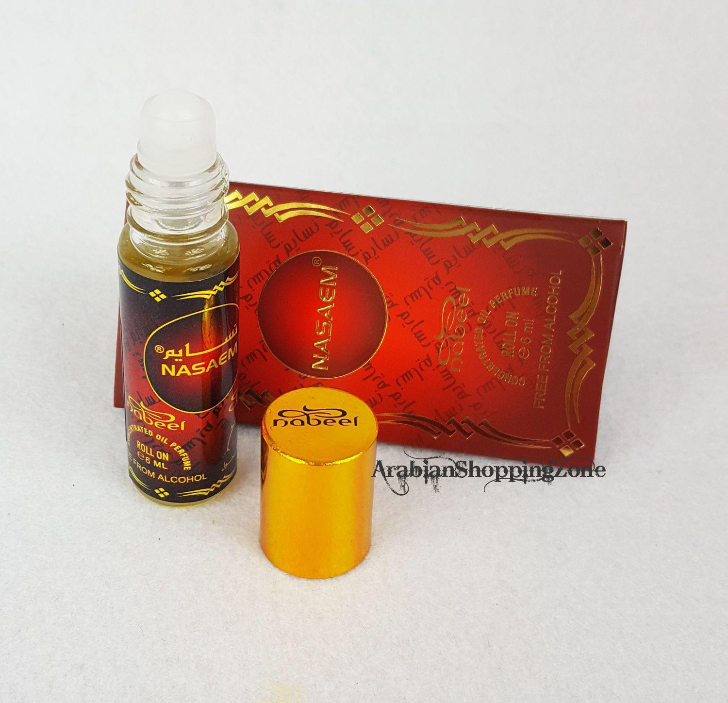 Concentrated Nabeel Perfume Oil Attar Parfüm Parfum  Musk/OUD Roll-on 6ML - Arabian Shopping Zone