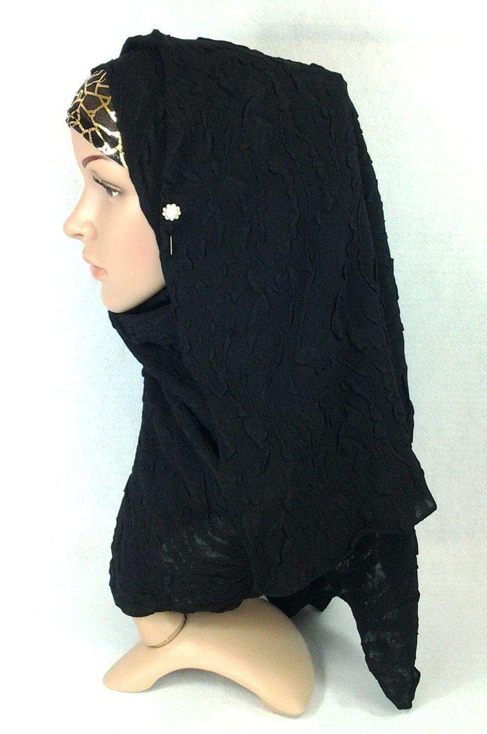 Muslim Hijab Islamic Scarf Shawls Arab Headwear - Arabian Shopping Zone