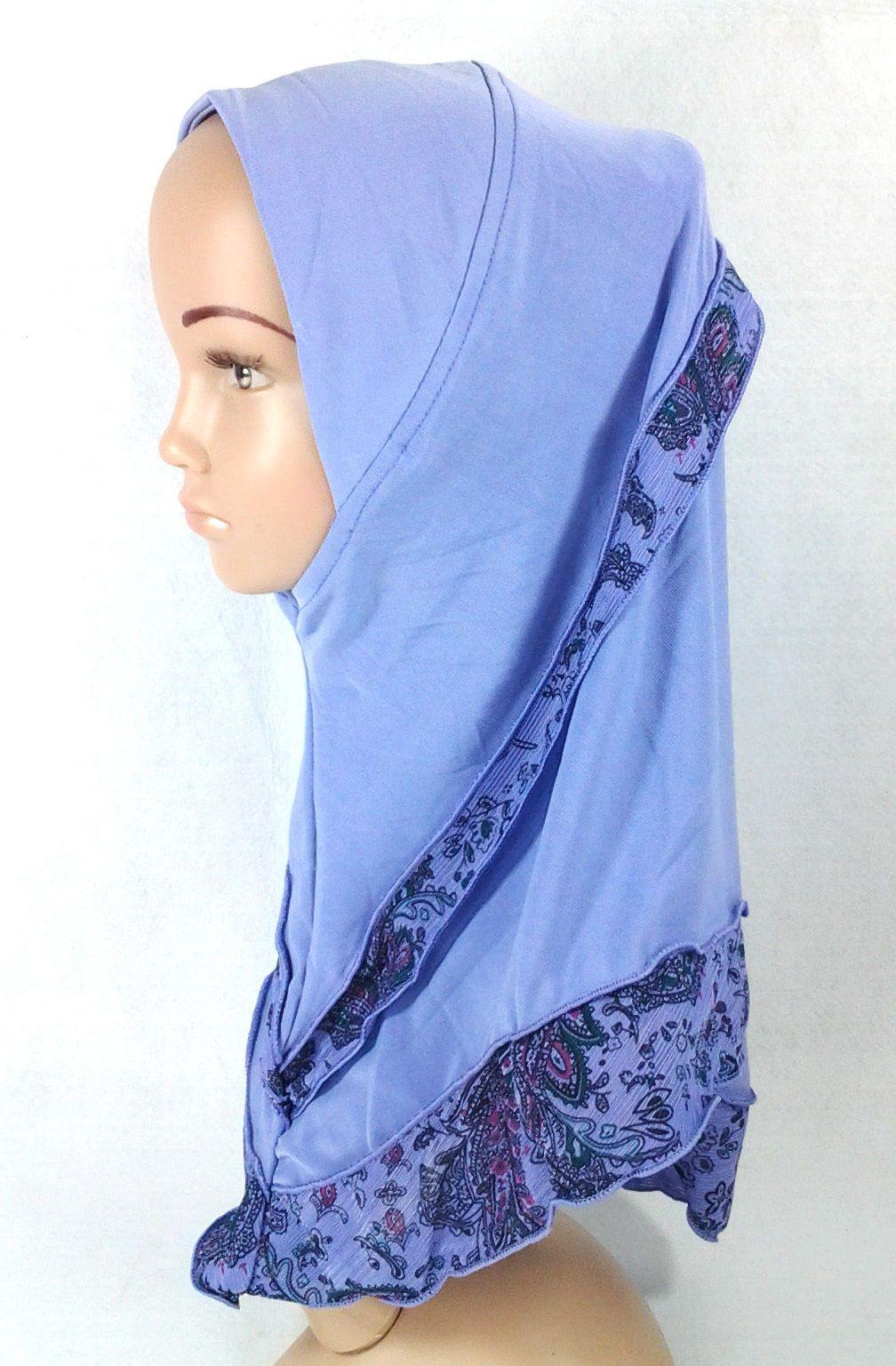 NEW Crystal Hemp Kids Toddler Children Islamic Hijab Islamic Scarf Shawls 3-8T - Arabian Shopping Zone