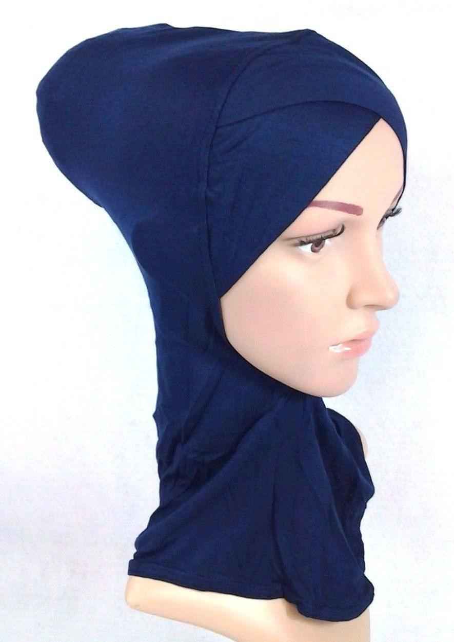 Fashion Cotton Muslim InnerHijab Cap NEW Cross-Forehead Islamic Underscarf/Hijab - Arabian Shopping Zone