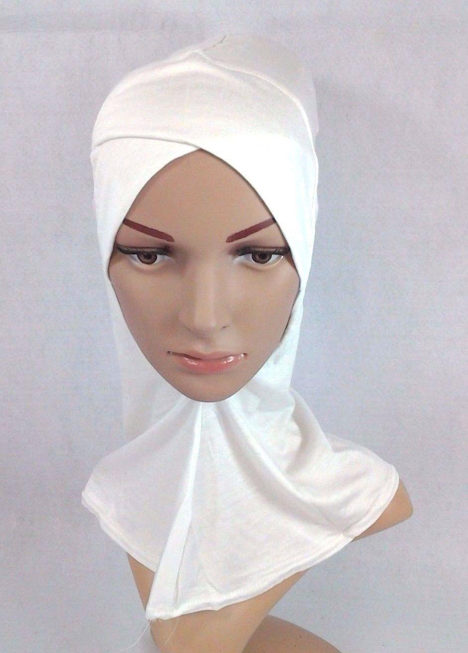 Fashion Cotton Muslim InnerHijab Cap NEW Cross-Forehead Islamic Underscarf/Hijab - Arabian Shopping Zone