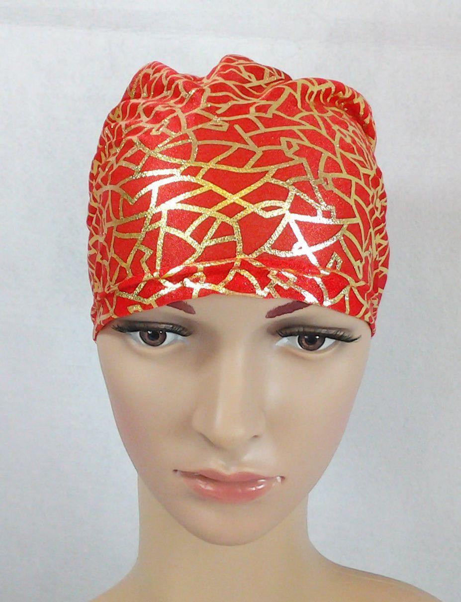 Gauze Gilt-Print UnderHijab Muslim Inner Hijab Caps Hair loss Underscarf - Arabian Shopping Zone