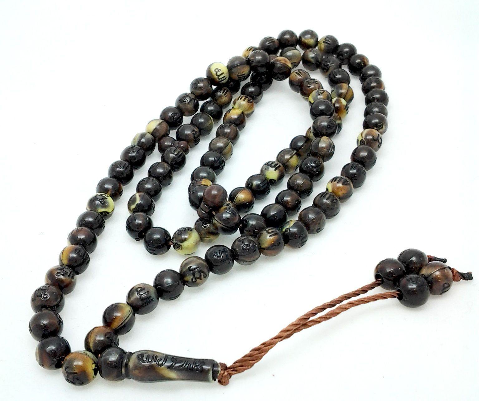 New Islamic Salah 6mm Small Prayer Beads 99 Misbaha - Arabian Shopping Zone