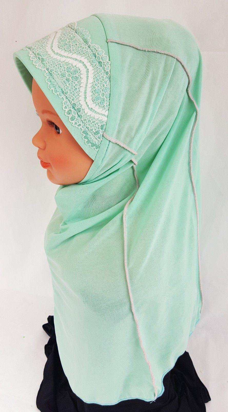 NEW Viscose Baby Kids Children Hijab Islamic Scarf Shawls 3-6T - Arabian Shopping Zone