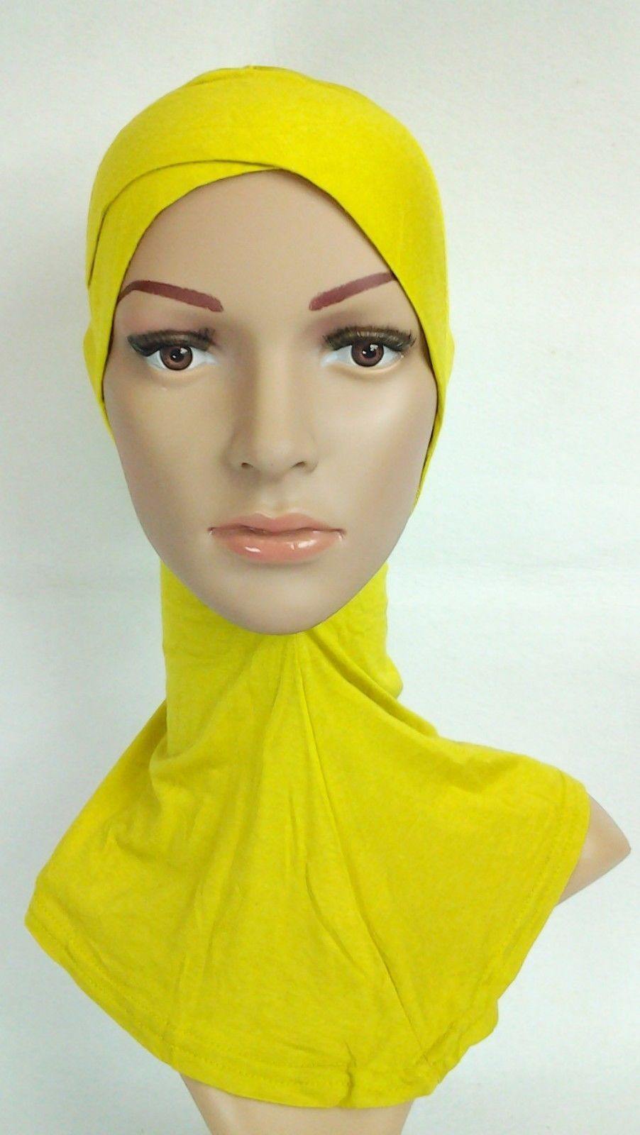 Fashion Cotton Muslim InnerHijab Cap NEW Cross-Forehead Islamic Underscarf/Hijab - Arabian Shopping Zone