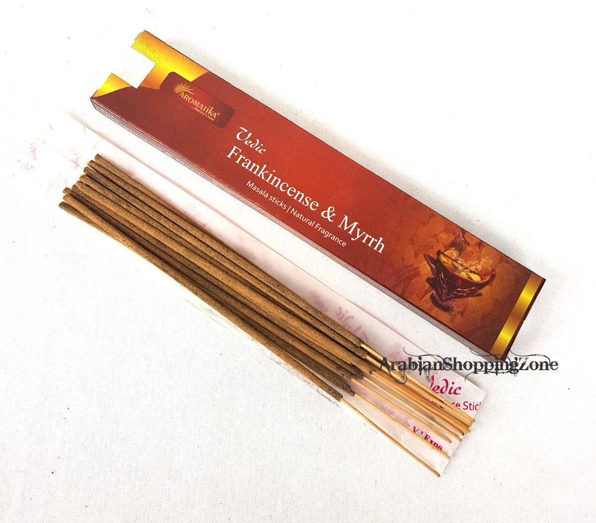 Vedic Aromatika Natural Incense Sticks 8" - 12 sticks  Encens - Arabian Shopping Zone