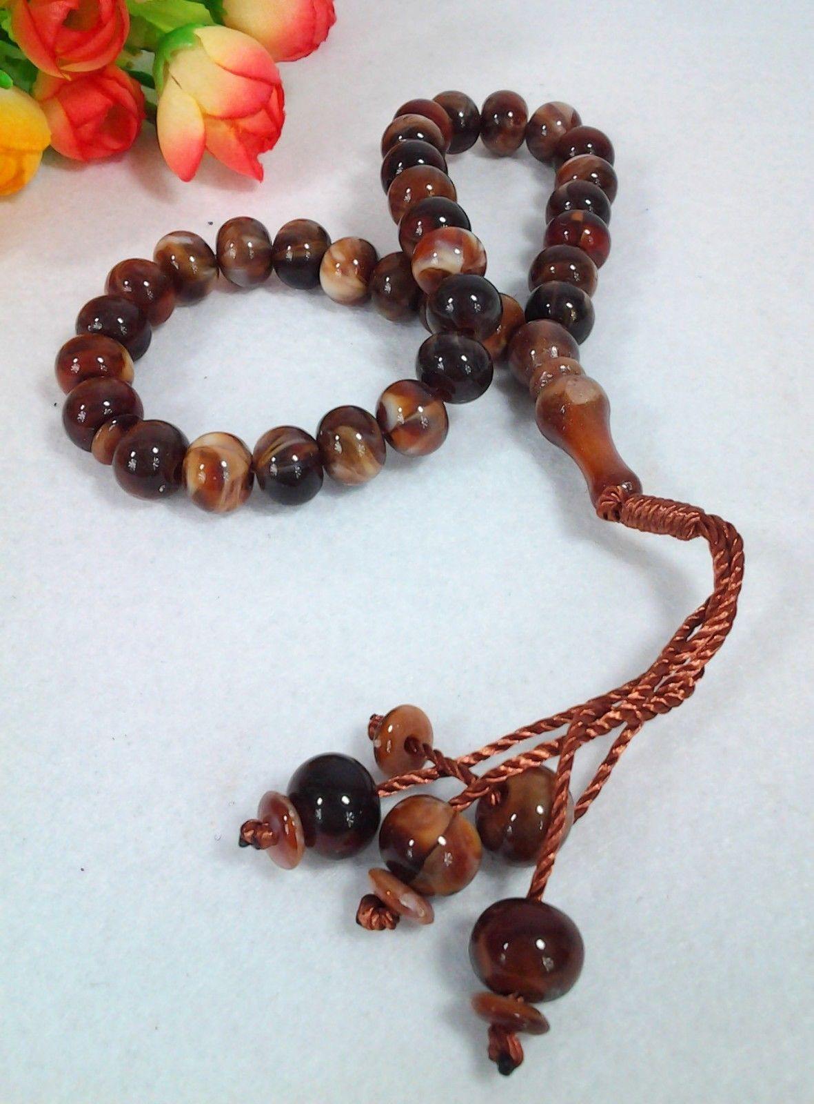 Acrylic TESBİH Prayer Beads tasbih MASBAHA Misbaha Tasbeeh - Islamic Shop