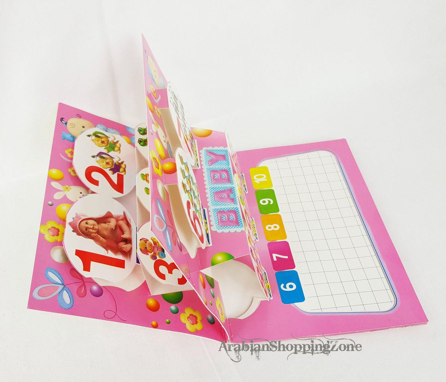 Children Pop-up book (Arabic-English) Pre-School Write&Wipe 1000 Times - Arabian Shopping Zone