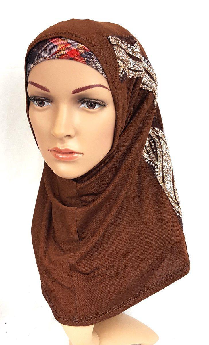 Fashion New Style 1 piece Al Amira Muslim women One size Polyester Hijab - Arabian Shopping Zone