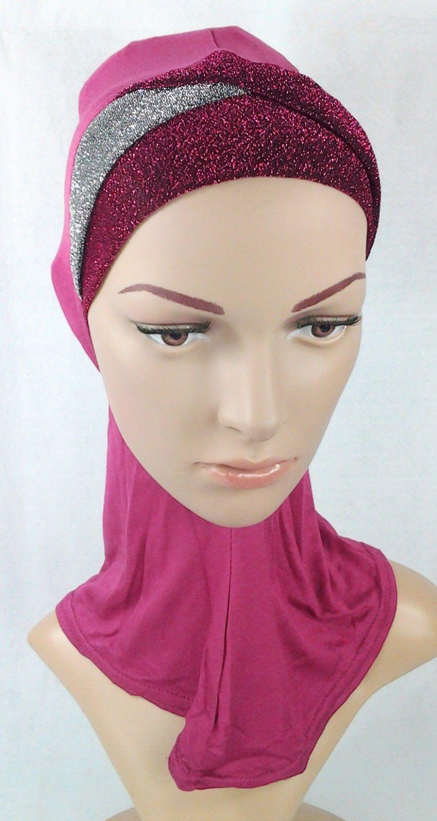 Cotton New Crossover Muslim Inner Caps Islamic Underscarf Ninja Hijab Hair Loss - Arabian Shopping Zone