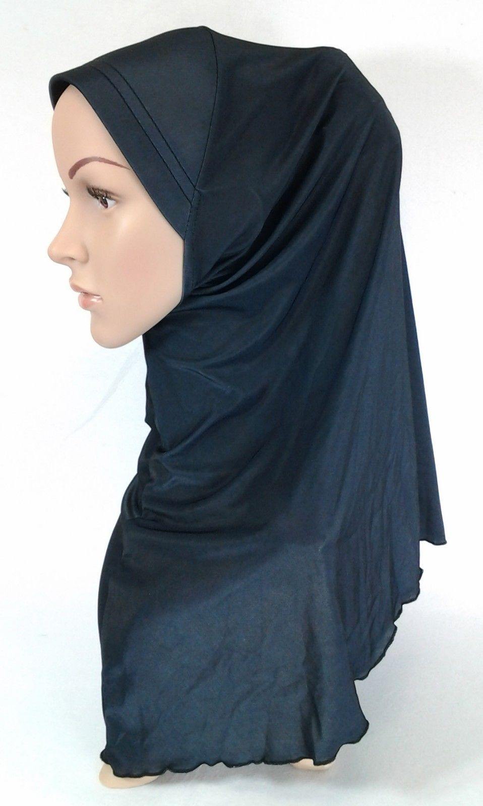 Viscose Ice Silk High Quality Muslim Hijab Islamic Amira Headwear - Arabian Shopping Zone