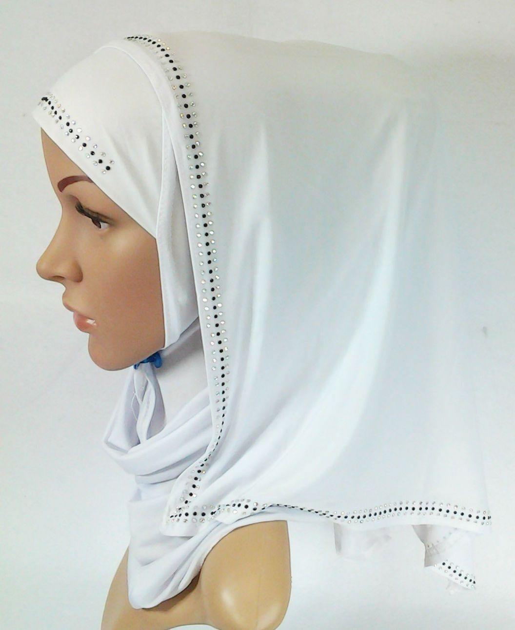 Slip On Instant Amira Style VISCOSE on-the-go Hijab Scarf ASZ0104 - Arabian Shopping Zone